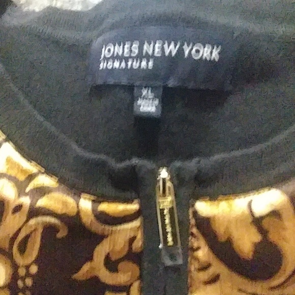 Jones N.Y. black jacket Sz XL - Picture 4 of 5